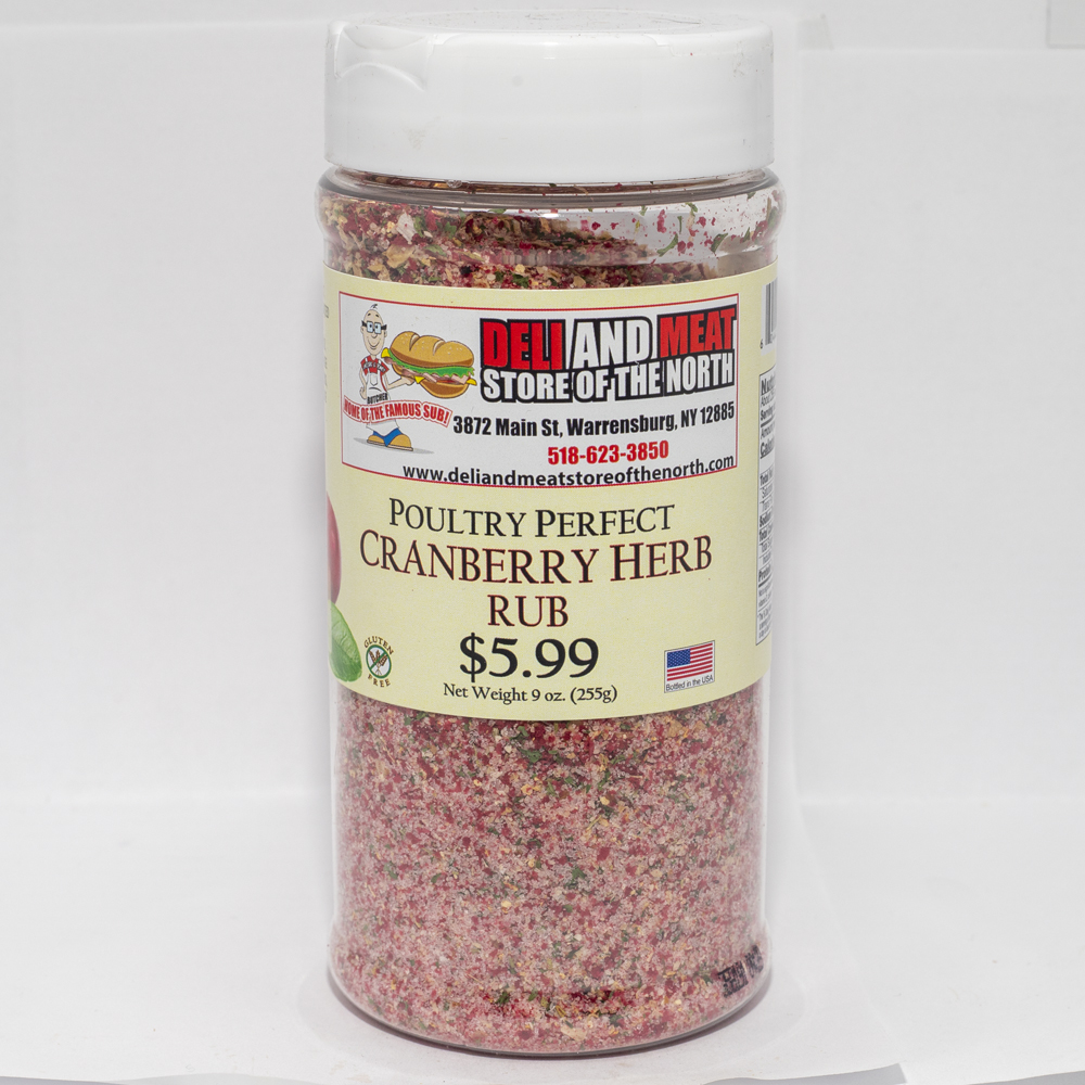 D&M Cranberry Herb Rub (F) - Deli and Meat Store of the North