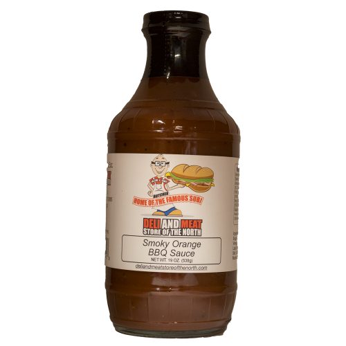 D&M Smoky Orange BBQ Sauce (F) Deli and Meat Store of the North
